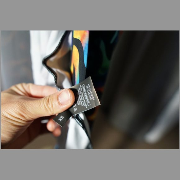 Candy Catz Jungle Zest Mens Vest for Raves Festival Parties Size Extra Small XS - Picture 4 of 5